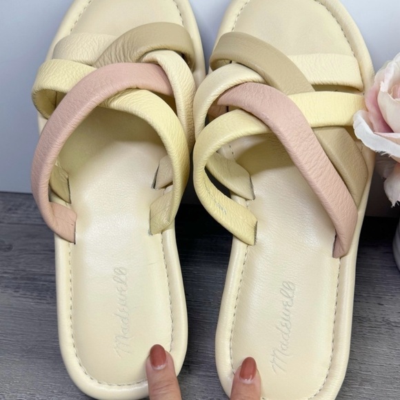 CLEARANCE SALE 2/$20 Madewell Francine puffy slides Womens 10 IMMACULATE - Picture 8 of 11
